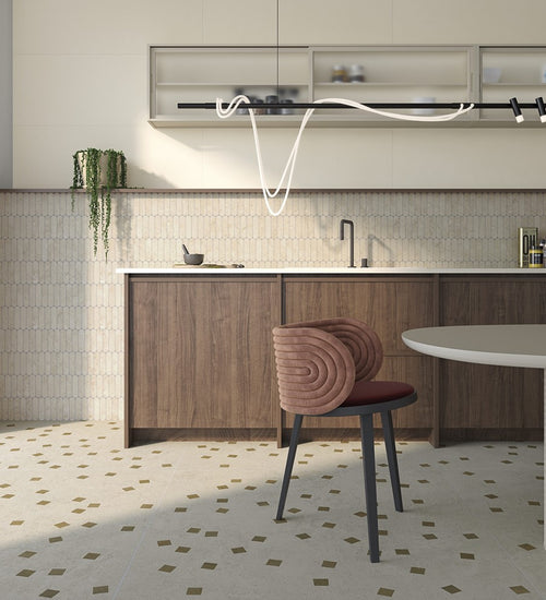 Vloertegel Vives Mosaico Mayfair Natural 27x31 cm