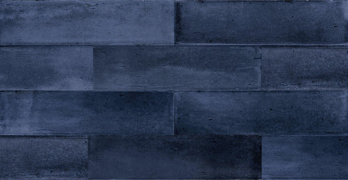 Wandtegel Cifre Nala Blue Brillo 6x24,6 cm