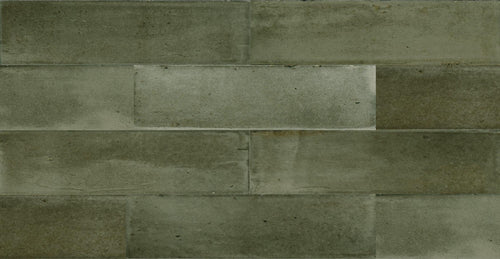 Wandtegel Cifre Nala Green Brillo 6x24,6 cm