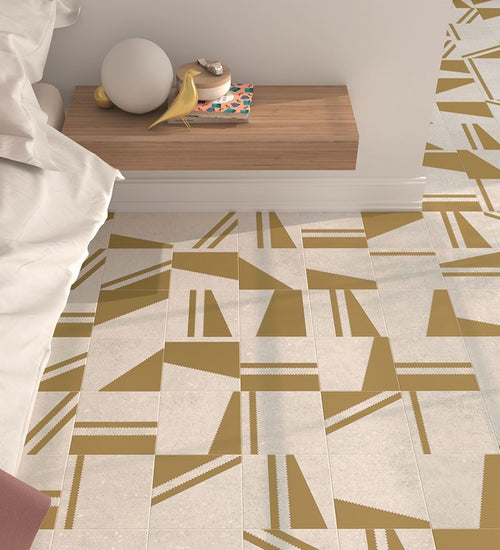 Vloertegel Vives Nassau Kokomo Blanco Oro (Mix) 20x20 cm