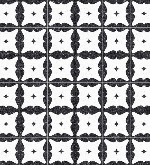 Vloertegel Vives Niza Lerici-R Carbon 20x20 cm