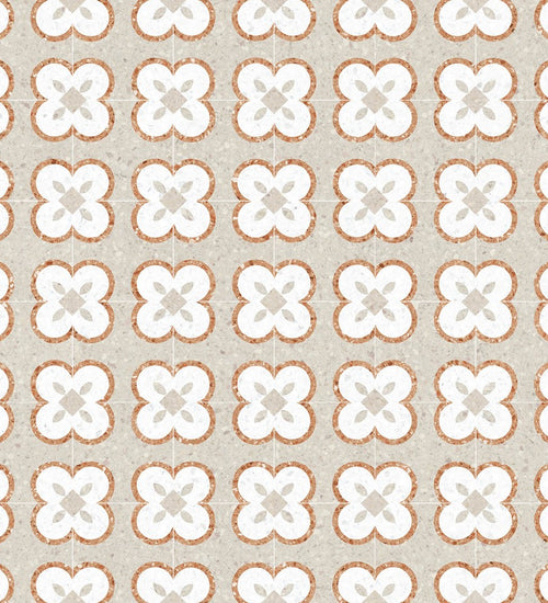 Vloertegel Vives Niza Octogono Tolone Beige 20x20 cm