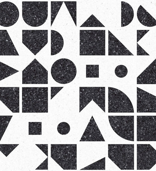 Vloertegel Vives Niza Orcia-R Carbon 20x20 cm