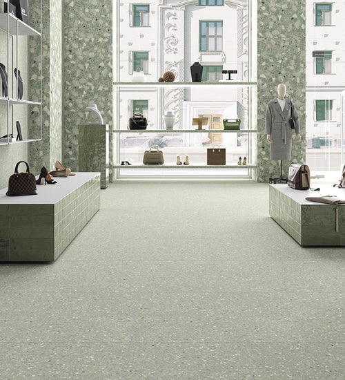 Vloertegel Vives Niza-R Rojizo Antideslizante 80x80 cm