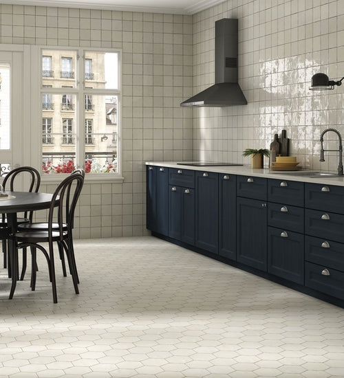 Vloertegel Carmen Nomade Pearl 13,9x16 cm