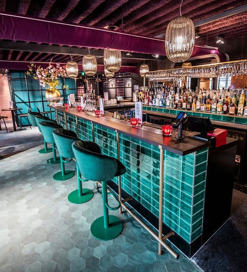 Vloertegel Carmen Nomade Turquesa 13,9x16 cm