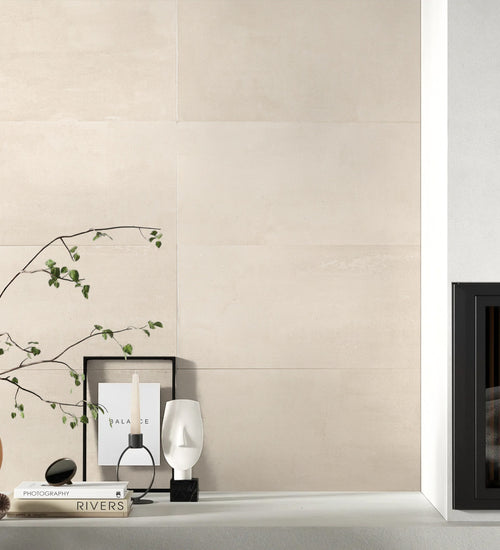Wandtegel Kerateam Meta Beige mat 30x60 cm