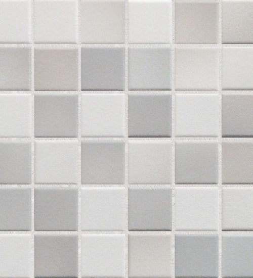 Mozaiektegel Aws Fresh Grijs glans