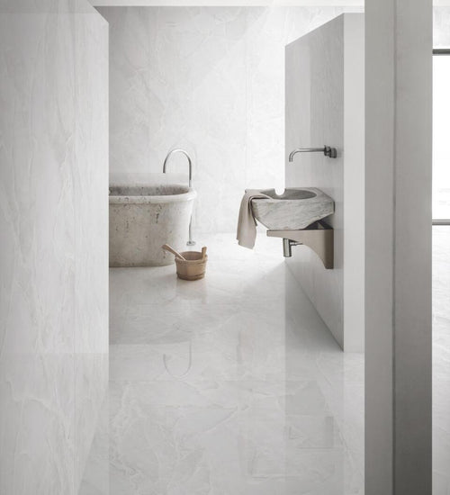 Vloertegel Marazzi italie Grandemarble Wit glans