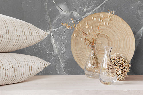 Vloertegel Rak Amani marble Grijs mat