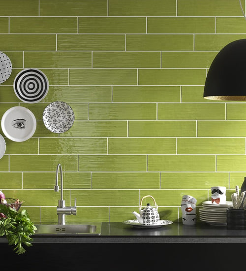 Wandtegel Tonalite Paintboard Bottiglia 10x40 cm