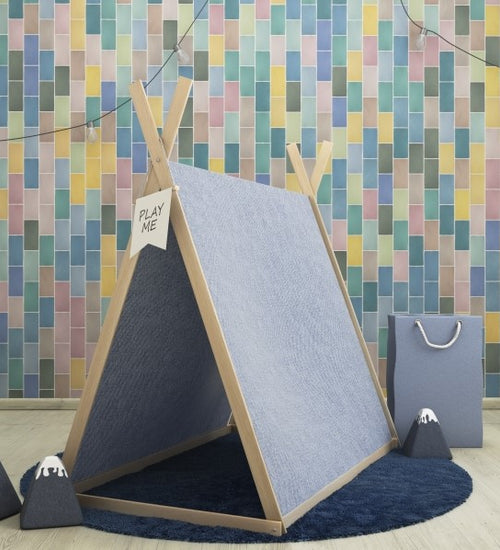 Wandtegel Cevica Pastels Limon 7,5x15 cm