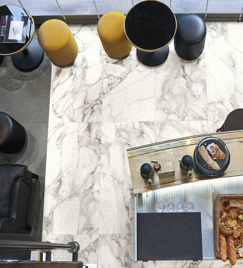 Vloertegel Marazzi italie Grandemarble Wit mat