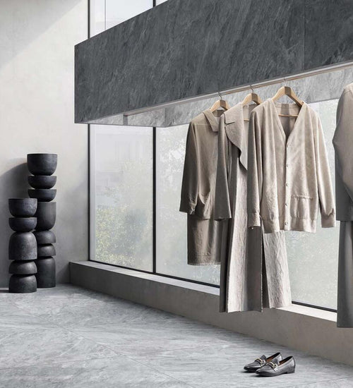 Vloertegel Villeroy & boch Marble selection Grijs mat 120x120 cm