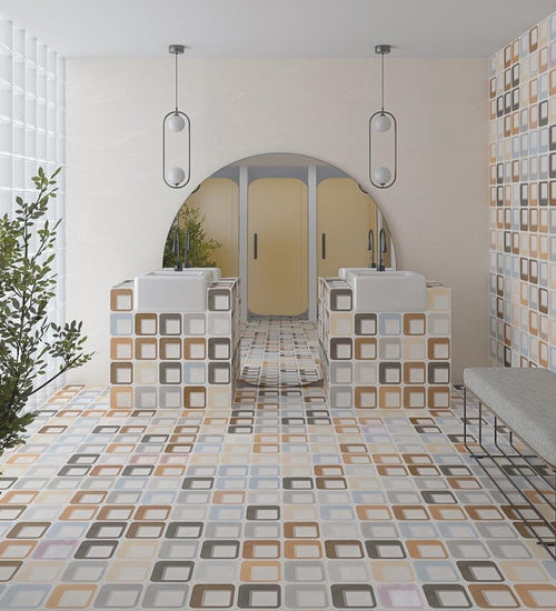 Vloertegel Vives Pop Tile Ferus (Mix) 15x15 cm