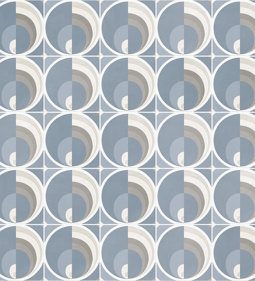 Vloertegel Vives Pop Tile Harris Celeste 29,3x29,3 cm