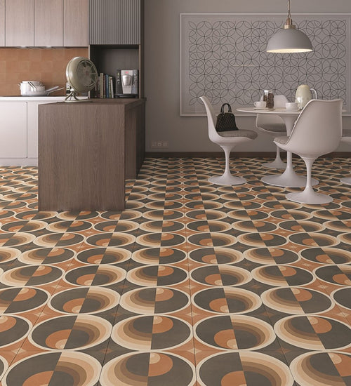 Vloertegel Vives Pop Tile Harris Marengo 29,3x29,3 cm