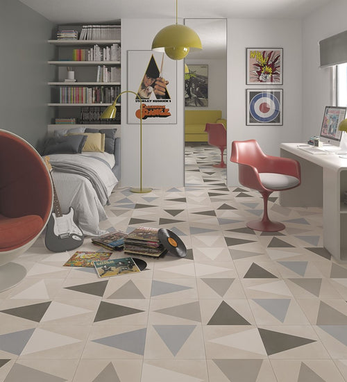 Vloertegel Vives Pop Tile Sixties Humo 29,3x29,3 cm