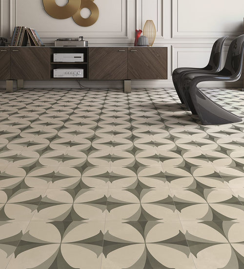 Vloertegel Vives Pop Tile Sixties Marengo 29,3x29,3 cm