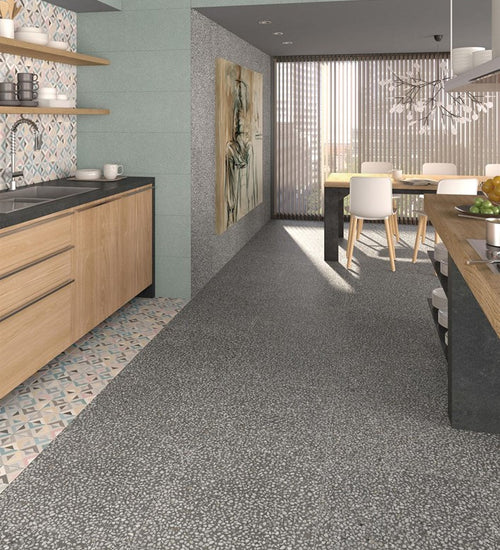 Vloertegel Vives Portofino Grafito 60x60 cm