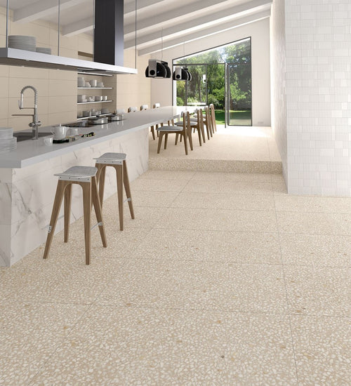 Vloertegel Vives Portofino-R Crema 59,3x59,3 cm