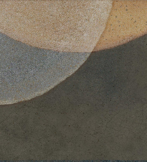 Wandtegel Wow  Pottery Cosmic Square Graphite 15x15 cm