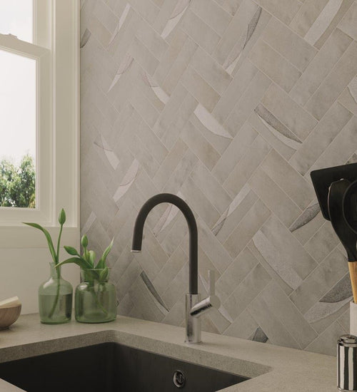 Wandtegel Wow  Pottery Grey 5x15 cm