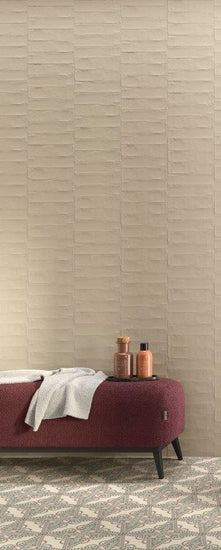 Wandtegel Revoir Paris Provence Coquille 6,2x25