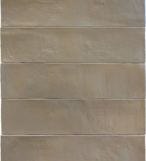 Wandtegel Revoir Paris Provence Taupe Uni 6,2x25 cm