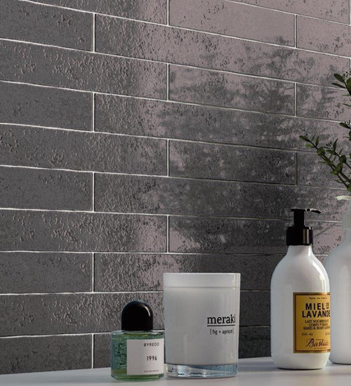 Sampletegel Cifre Puck Black Brillo