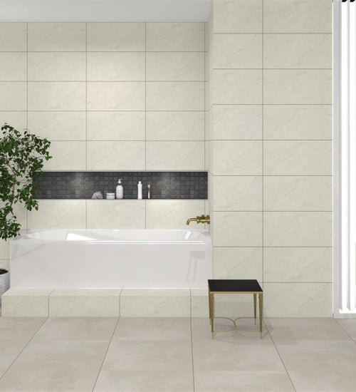 Wandtegel Villeroy & boch Urban jungle Grijs mat 30x60 cm