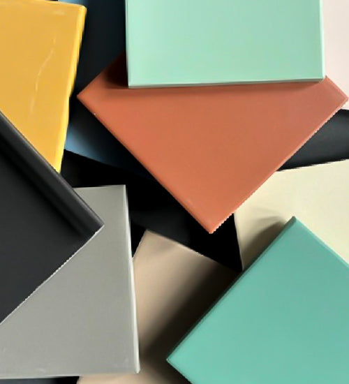 Vloertegel Grandeur Provence Blauw mat 10x10 cm