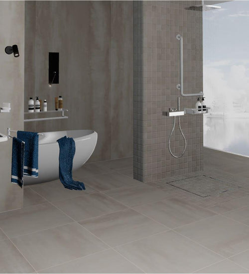 Vloertegel Villeroy & boch Metalyn Grijs mat