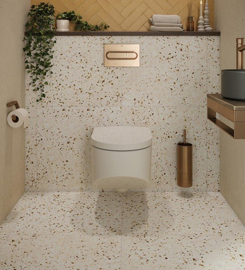 Vloertegel Revoir Paris Re-Bel Caramel 60x60 cm