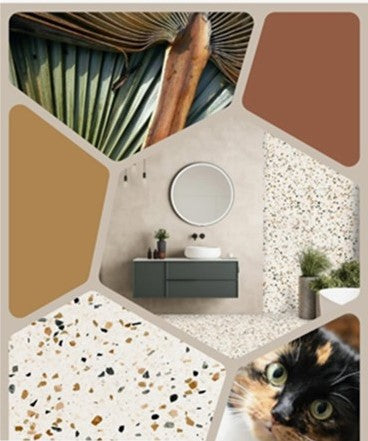 Vloertegel Revoir Paris Re-Bel Cognac 60x60 cm