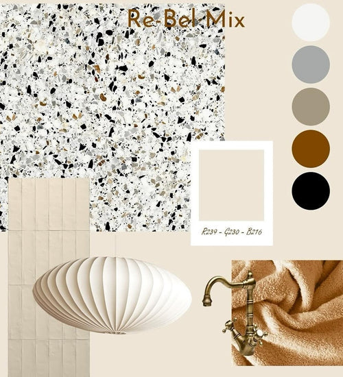 Vloertegel Revoir Paris Re-Bel Mix 60x60 cm