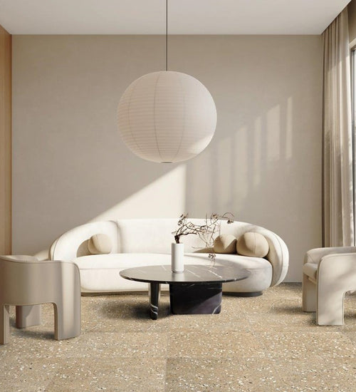 Vloertegel Revoir Paris Re-Bel Taupe 100x10 cm 0