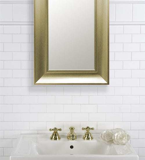 Wandtegel Adex Neri Relieve Bizantino 7,5x15 cm Blanco Z