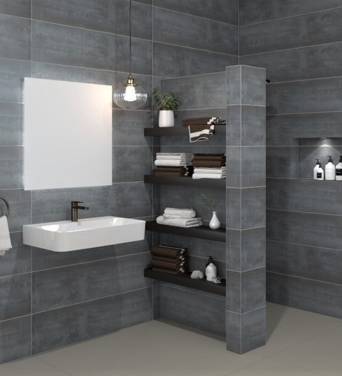 Vloertegel Gazzini Platform Blauw mat