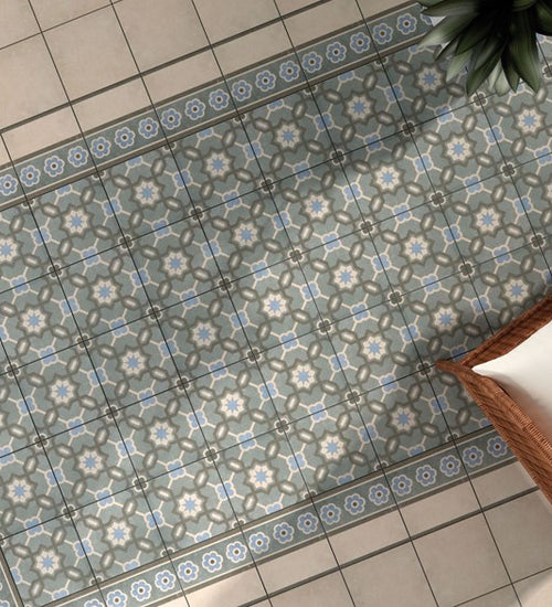 Vloertegel Codicer Retro13 25x25