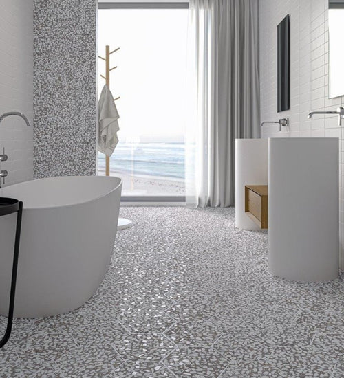 Sampletegel Cifre Riazza Grigio  cm