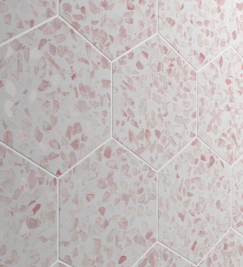 Vloertegel Cifre Riazza Pink 23,2x26,7 cm