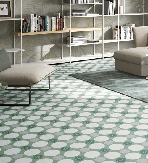 Sampletegel Codicer Riviera Cannes Green 25x25