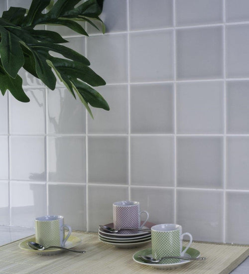 Wandtegel Adex Rivièra Liso Cadaques Gray 10x15 cm