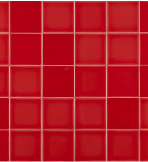 Wandtegel Adex Rivièra Liso Monaco Red 20x20 cm