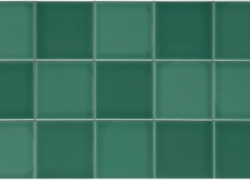 Wandtegel Adex Rivièra Liso Rimini Green 10x10 cm