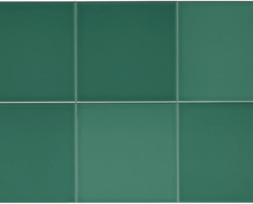 Wandtegel Adex Rivièra Liso Rimini Green 20x20 cm
