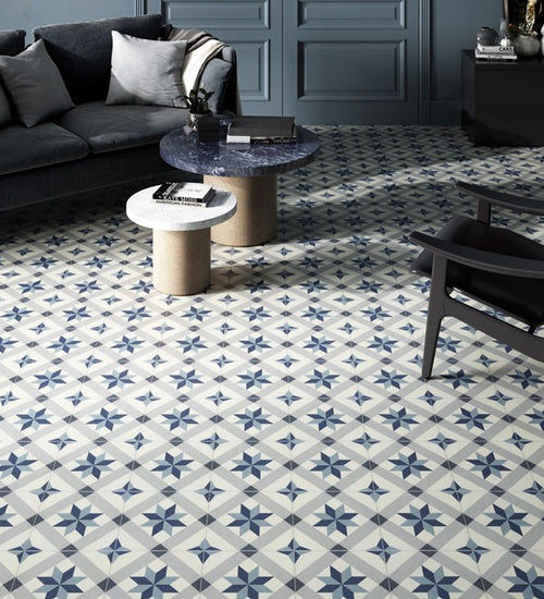 Vloertegel Codicer Riviera Menton Green 25x25 cm