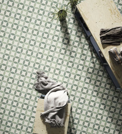 Vloertegel Codicer Riviera Nice Green 25x25 cm