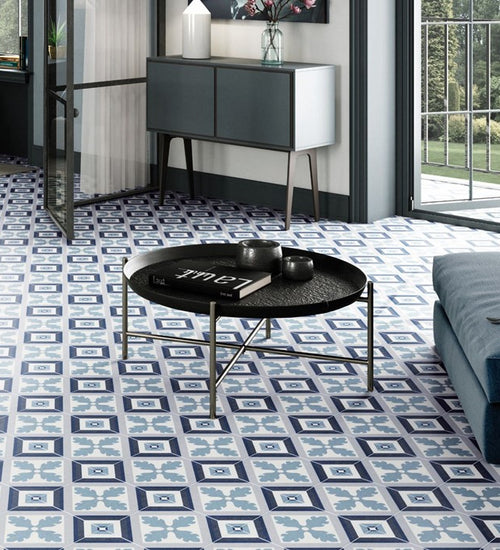 Vloertegel Codicer Riviera St. Tropez Green 25x25 cm